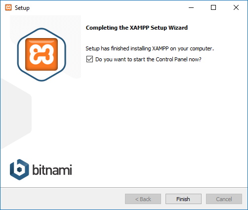 Installing xampp