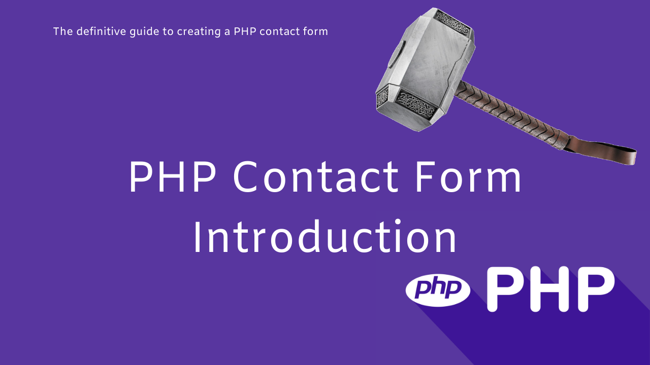 How to build a contact form - Part 1 Logo
