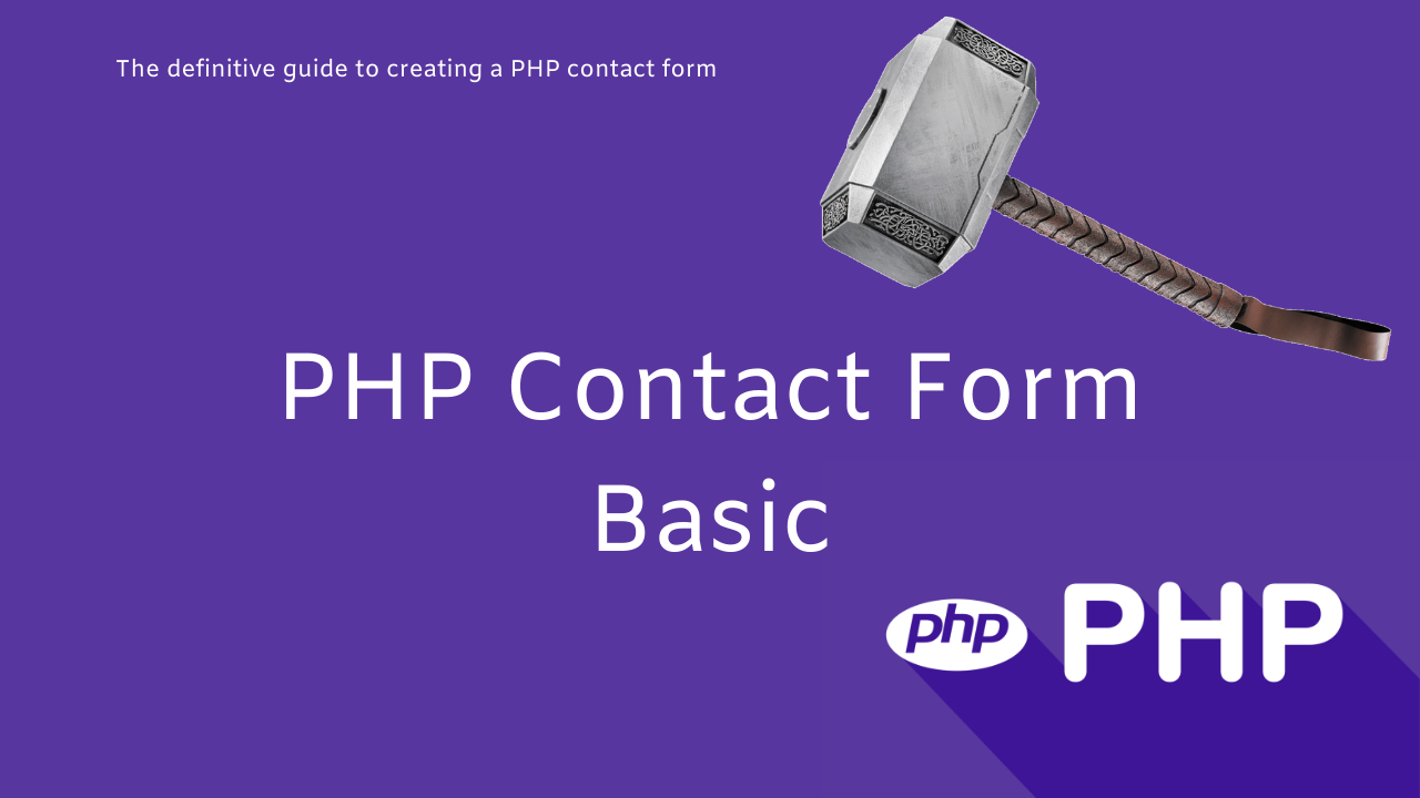How to build a contact form - Part 2 Logo