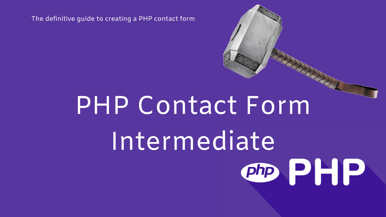How to build a contact form - Part 3 Logo